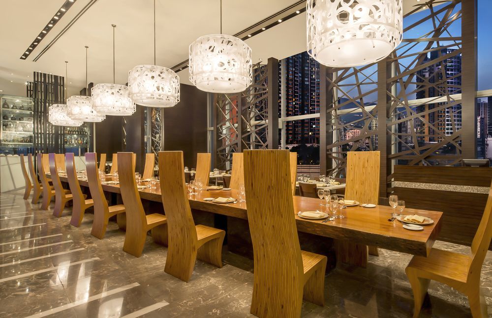 Nina Hotel Tsuen Wan West Hong Kong Dış mekan fotoğraf The interior of the restaurant